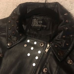 🌸Studded Leather Jacket🌸